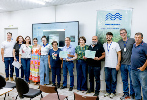 Representantes da Agência das Bacias PCJ participam da entrega de certificados de PSA a 14 propriedades rurais