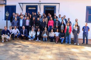 Participantes da 267ª Reunião Ordinária da CT-MH, na Rodhia, em Paulínia (SP).