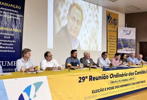 Comitês PCJ elegem diretoria para o mandato 2023-2025 