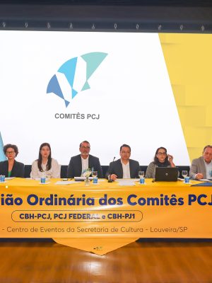 1 - Mesa de Abertura da Plenária dos Comitês PCJ