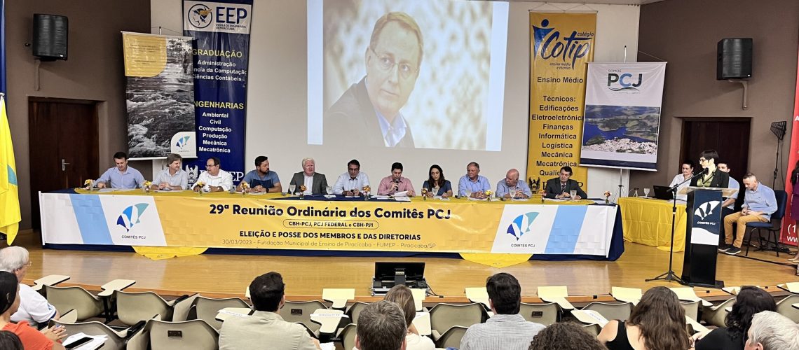 Plenária Comitês PCJ realizada em março de 2023 - Foto Agência PCJ